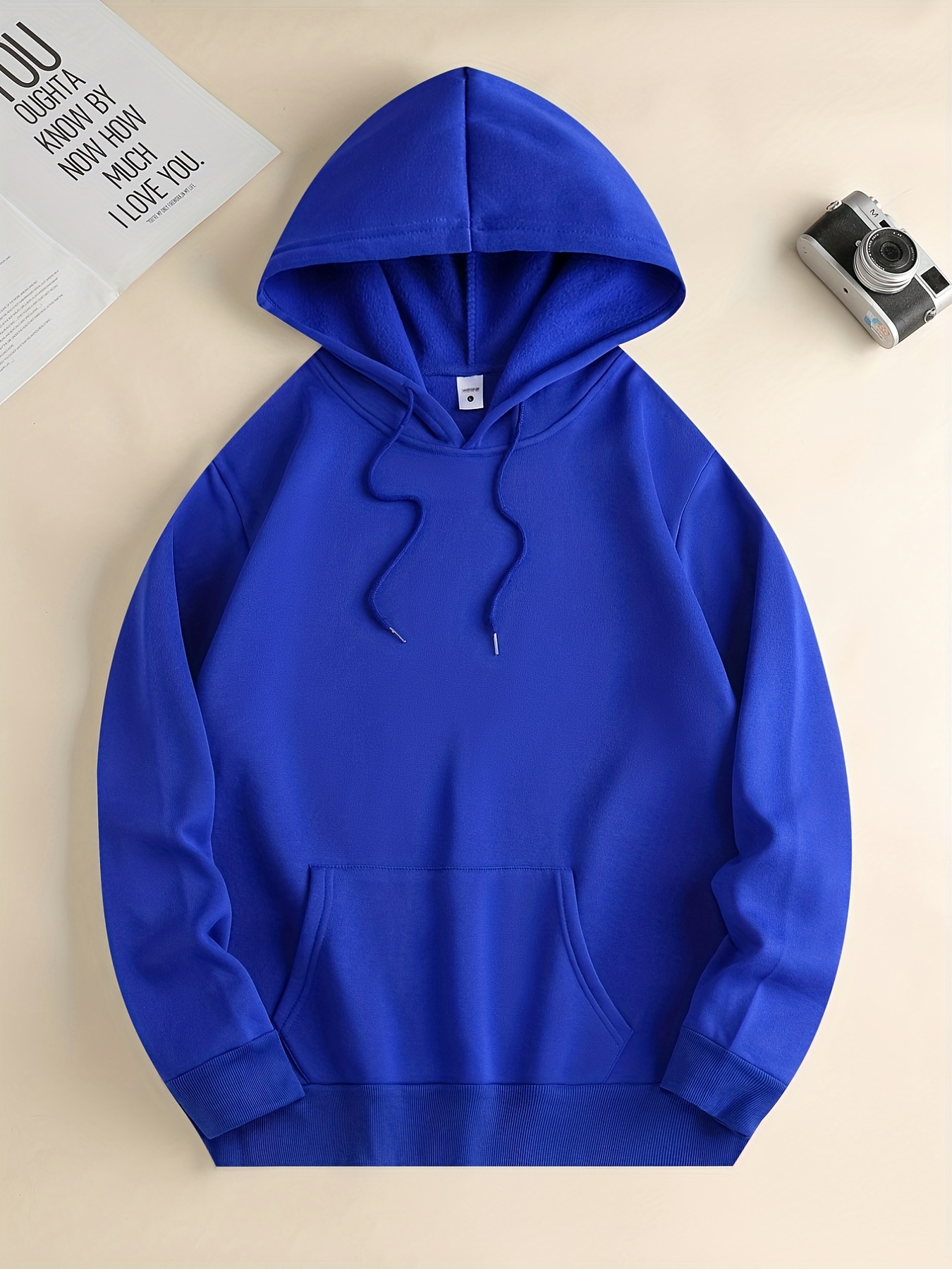 Men’s New Trendy Letters Skull Print Hoodie, Casual Graphic Drawstring Hooded Sweatshirt, Front Kangaroo Pocket, Men’s Clothing