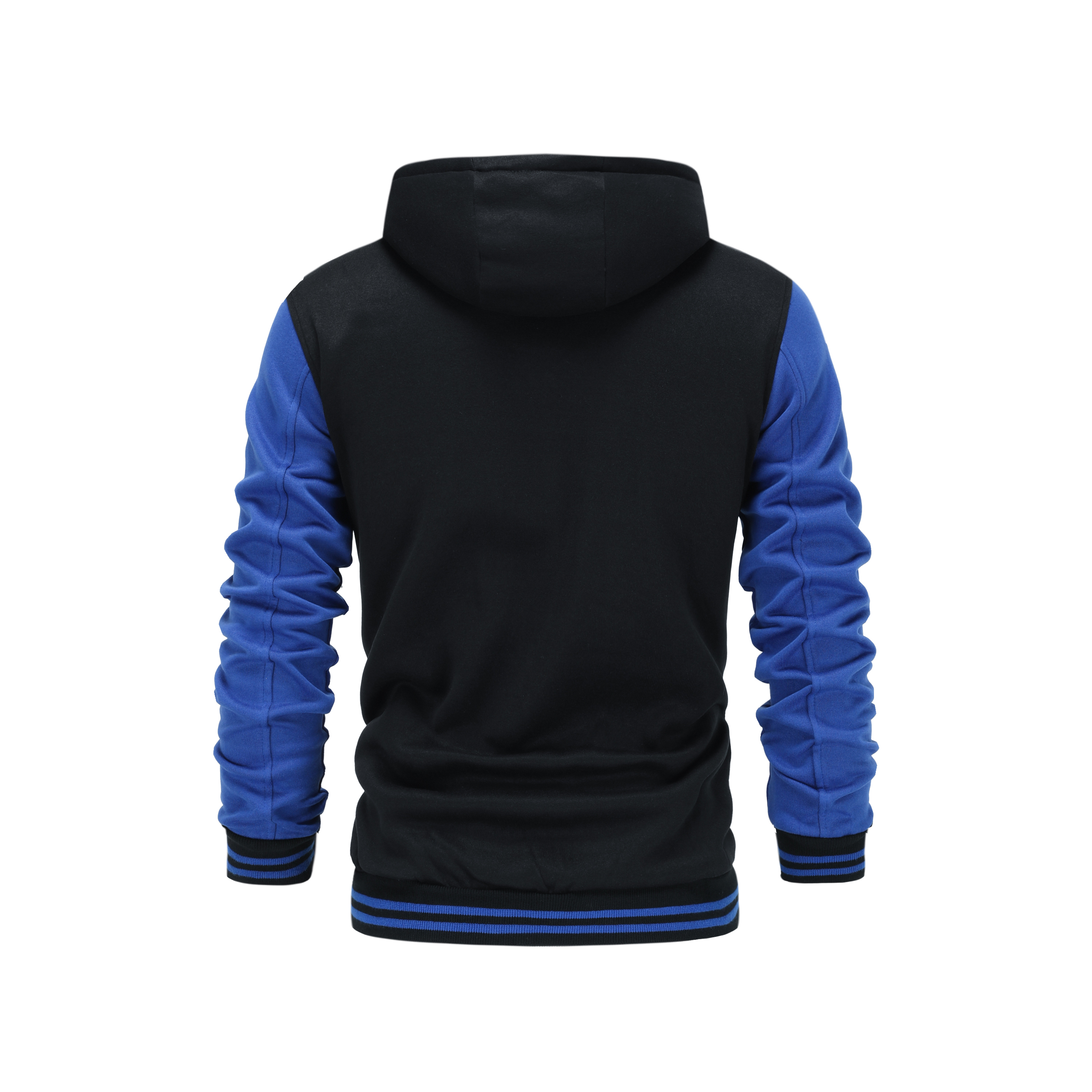 collor blocked hoodie baseball jacket for men hooded varsity baseball jacket letterman jacket mens coat for spring fall details 3